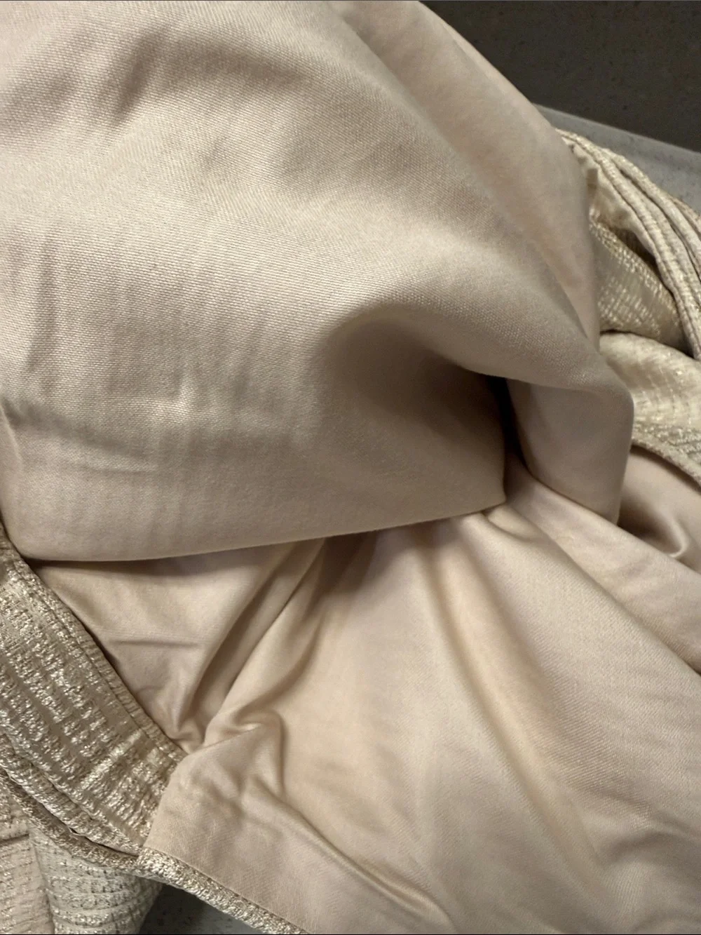 Hotel Collection Neutral Cream and Taupe Comforter Set